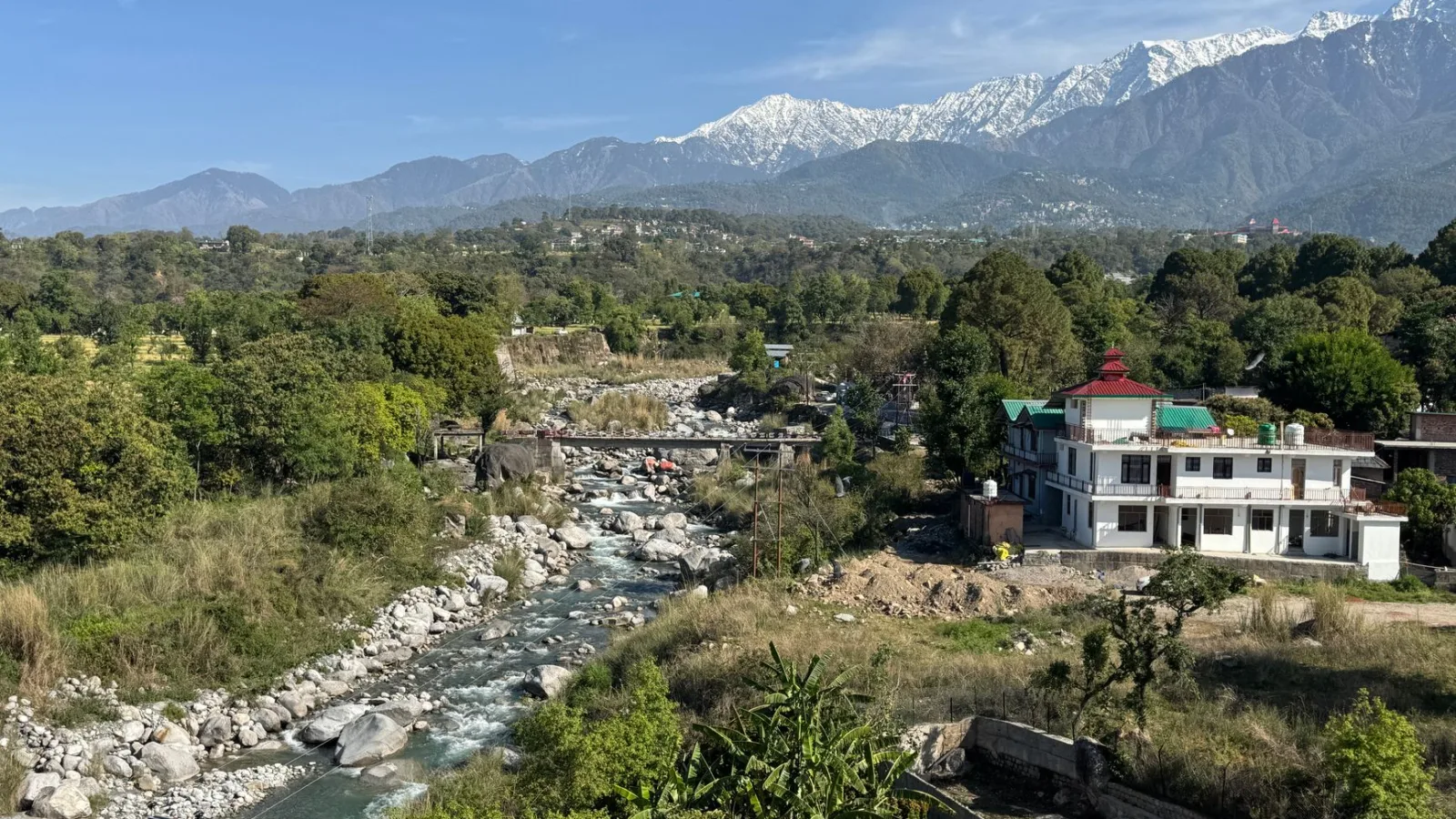 Dharamshala Himachal Pradesh Skyline Panorama