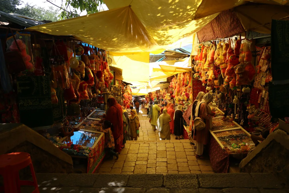 Badrinath Uttarakhand Culture Market Street